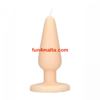 Scandalous Candle  in buttplug shape